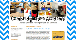 Desktop Screenshot of cambridgeshireacademy.com